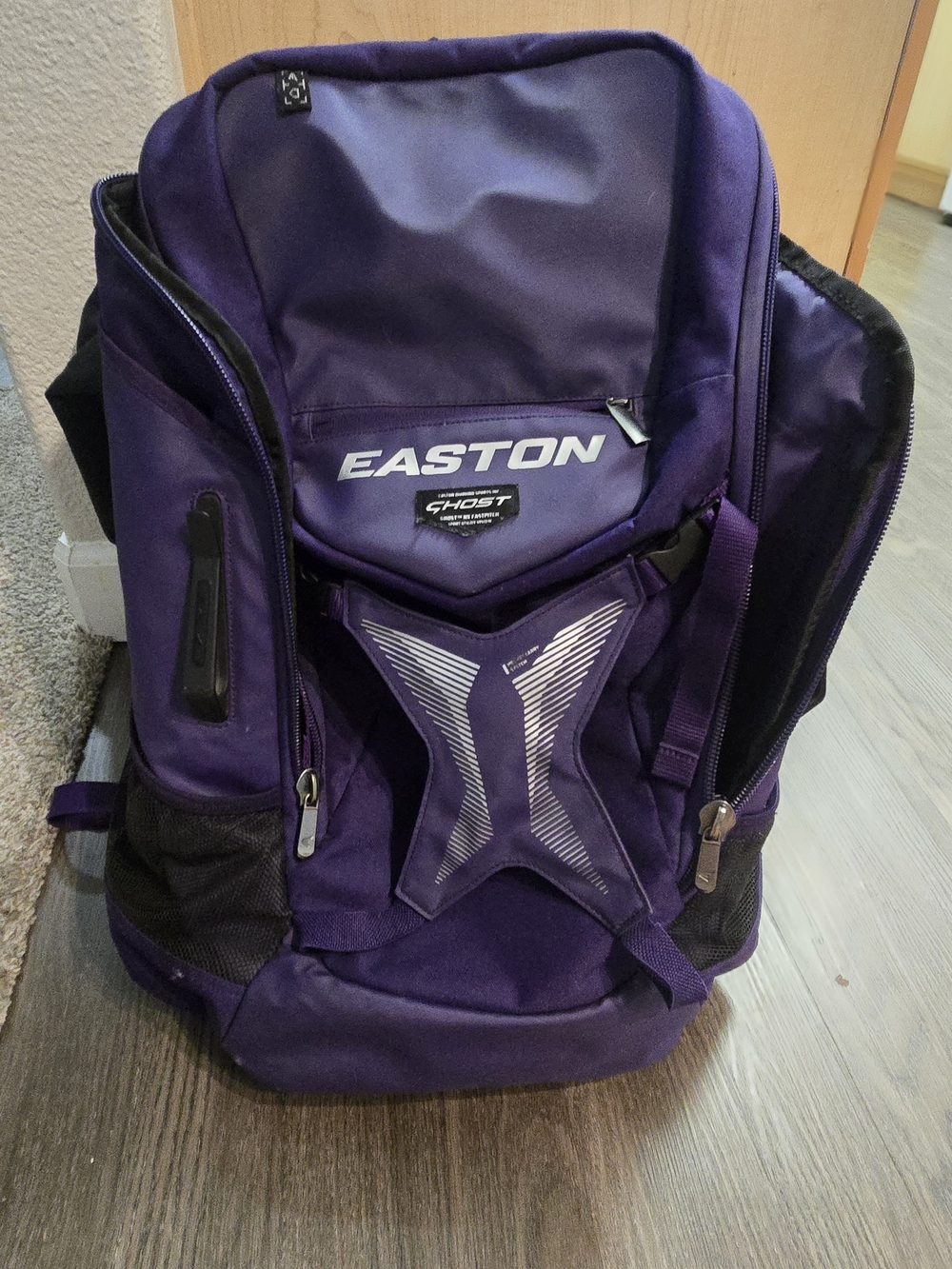 Easton Men's Purple Backpack Bag